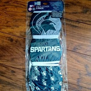 NWT Michigan State 3-Pack Face Mask